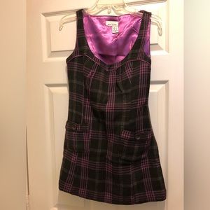DKNY Jeans Black and Purple Dress